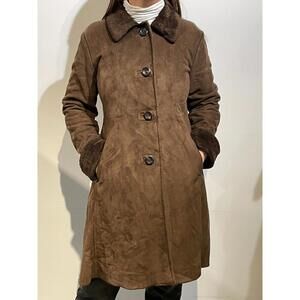 Faux Suede Fuzzy Collar/Lining